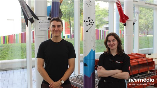 Visite dans l'atelier du Club RockETS