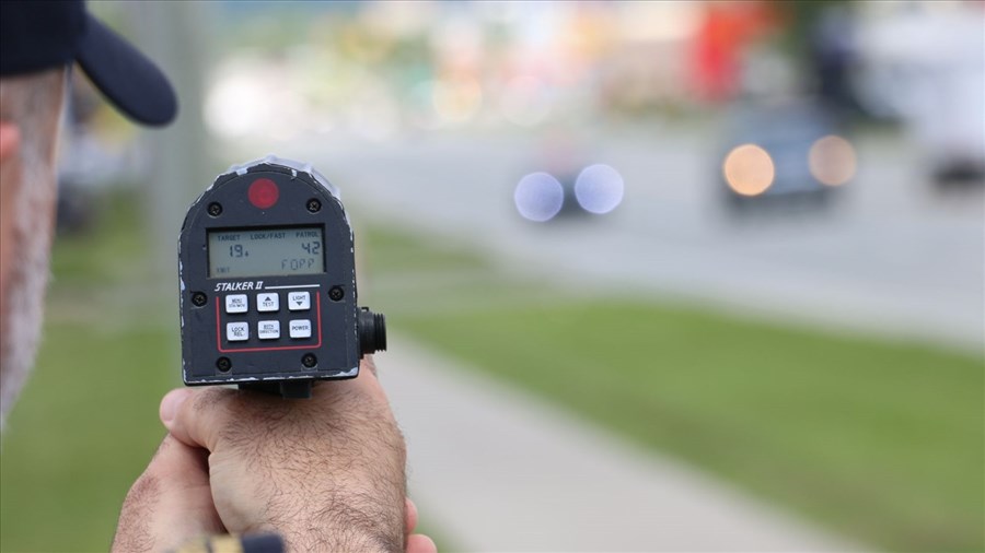 Amende de 1 543 $ pour un conducteur de la région 