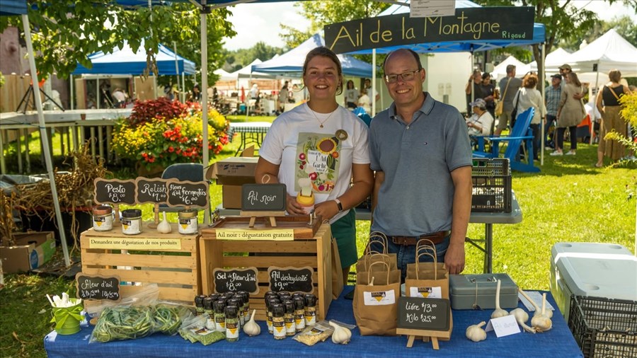 Soutenir les banques alimentaires au Festival de l'ail