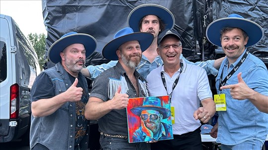 Une belle rencontre entre la peinture et la musique