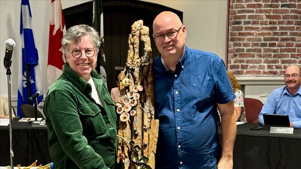 L'œuvre Promesse d'une forêt acquise par Terrasse-Vaudreuil 