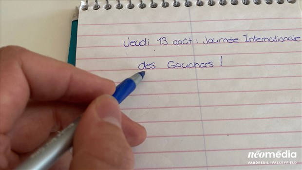 Le 13 août, journée internationale des gauchers