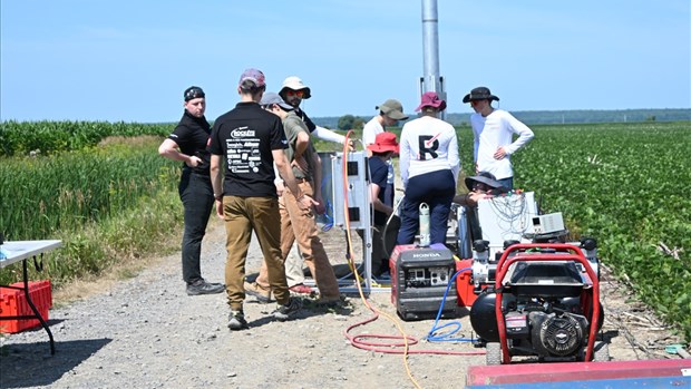 Retour sur les tests de fusée de l'ÉTS à Sainte-Marthe
