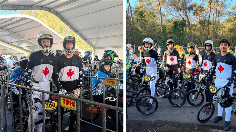 Un Coteaulacois s'empare du 36e rang mondial en BMX 