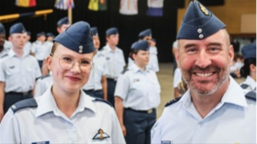 La cadette Évelyn Fertikh de Vaudreuil-Dorion obtient ses ailes