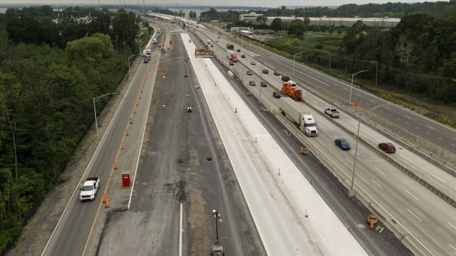 Entraves sur l'autoroute 40 et le pont de l’Île-aux-Tourtes dès dimanche soir