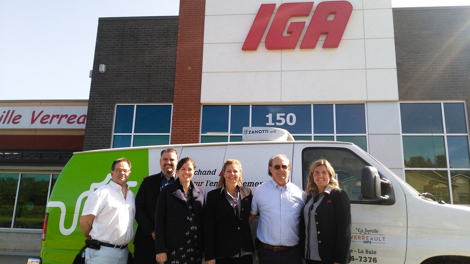 La livraison zéro émission de l'épicerie est arrivée à La Baie