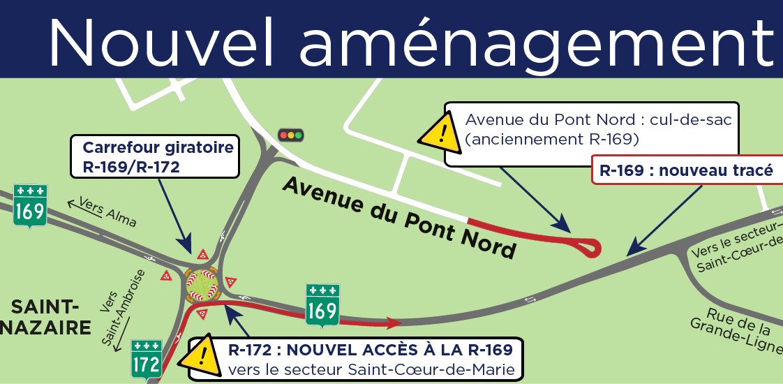 La nouvelle voie de contournement d’Alma sera complètement ouverte ce samedi SaguenayLacSt