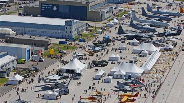 Drones Militaires Richard Martel Et Marc Asselin Reiterent Leur Appui A La Base De Bagotville Saguenay Lac St Jean Neomedia