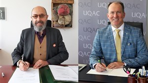L’UQAC conclut une première entente de partenariat avec une école d’art française