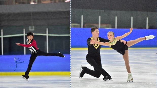 Patinage | Les athlètes du club de patinage Sud-Ouest brillent à Québec