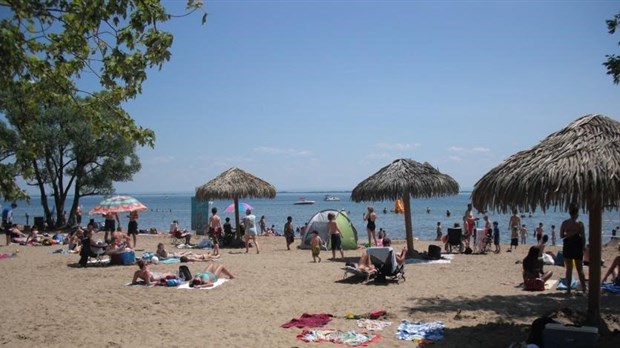 La plage de Saint-Zotique est classée deuxième plus belle plage au Québec