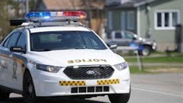 Collision entre un train et une voiture à Saint-Télesphore