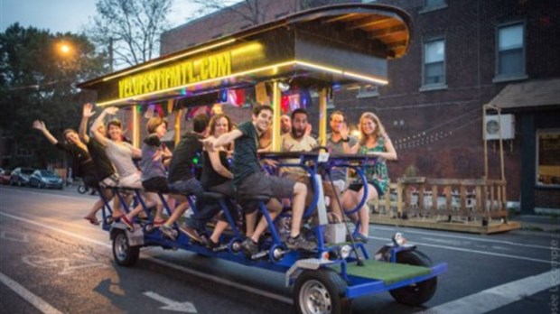 1 vélo, 18 personnes: le vélo festif arrive en ville