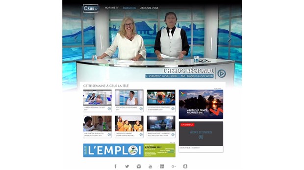 CSUR la télé lance sa nouvelle saison ainsi que son nouveau site Web