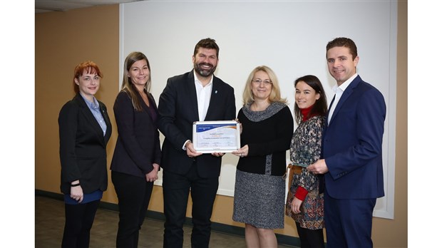 Groupe Meloche récipiendaire d’un honneur international  