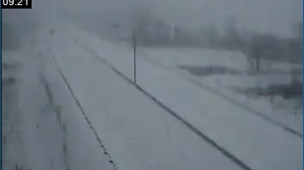 Vous hésitez à prendre la route ? Ces images vous convaincront de rester au chaud à la maison