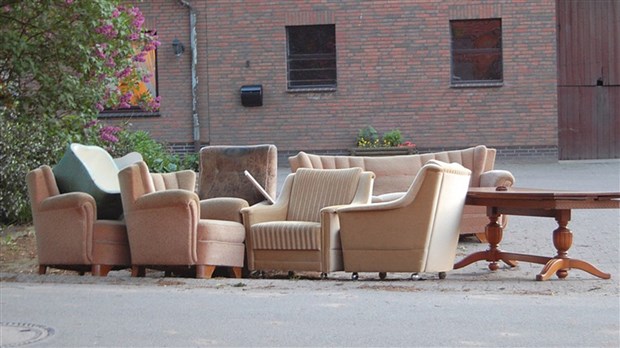 Collecte des encombrants à Saint-Urbain-Premier le 16 octobre 