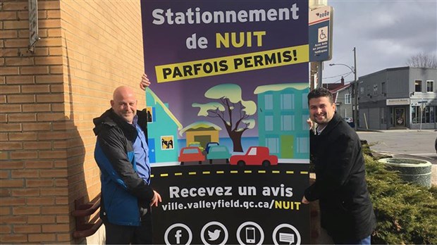 Le stationnement de nuit parfois permis cet hiver à Salaberry-de-Valleyfield 