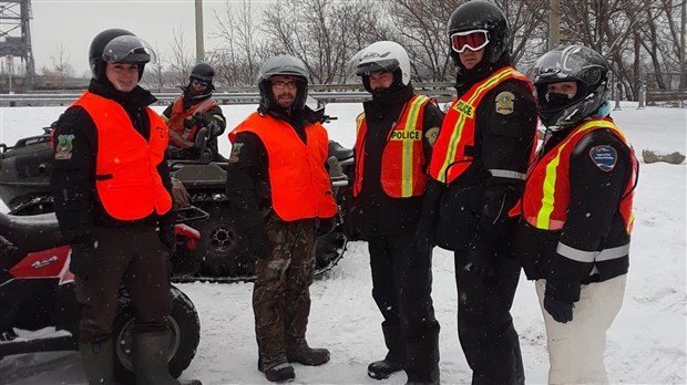 Opération pour contrer le braconnage sur les terrains d'Hydro-Québec à Beauharnois 