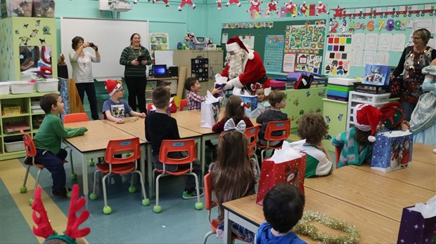 La magie de Noël, bien présente à l’école Sacré-Cœur de Salaberry-de-Valleyfield