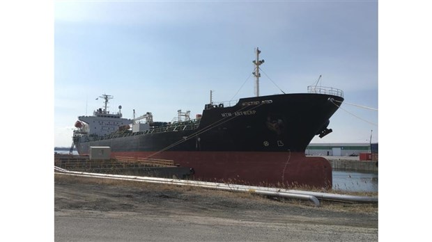 Le Port de Valleyfield accueille son premier navire de l’année 2018  