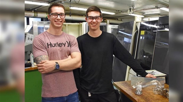 Deux finissants en génie mécanique représenteront le Collège de Valleyfield  