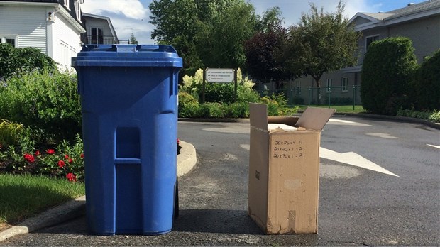 MRC de Beauharnois-Salaberry: collectes de carton du 2 au 6 juillet prochains  
