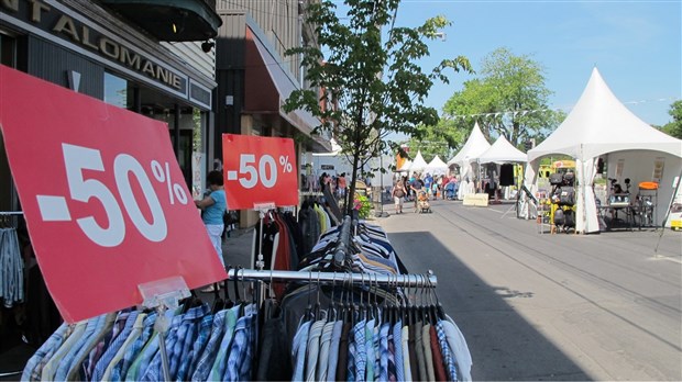 La rue Victoria de Salaberry-de-Valleyfield est en mode Régates! 
