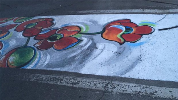 Salaberry-de-Valleyfield est colorée par des artistes de la municipalité  