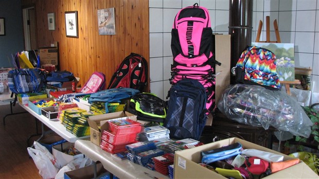107 élèves de la Commission scolaire dela Vallée-des-Tisserands pourront compter sur la générosité de la population