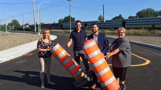 Ouverture des rues Moco, Richer et Notre-Dame à Salaberry-de-Valleyfield 