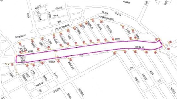 Entraves à prévoir ce samedi à Salaberry-de-Valleyfield 