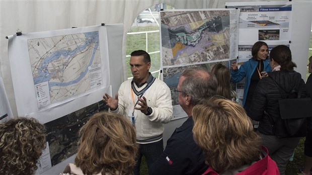 Hydro-Québec investit 63 M$ dans la réfection de la digue de la centrale de Les Cèdres