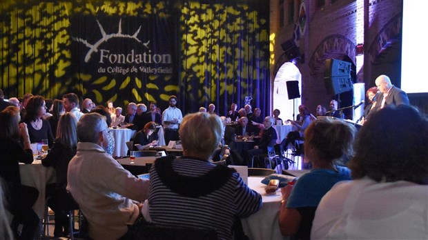 Une soirée à la santé de la Fondation du Collège de Valleyfield en novembre 
