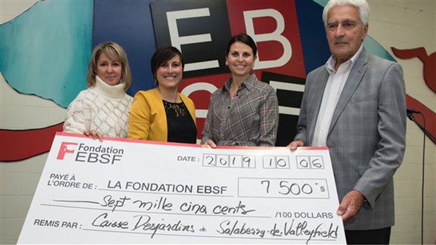 La Caisse Desjardins de Salaberry-de-Valleyfield supporte financièrement la relève de demain