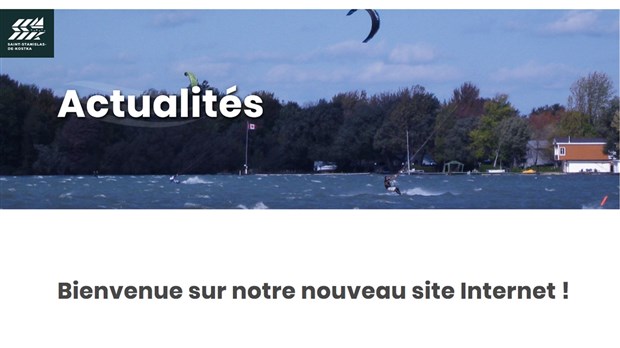 La municipalité de Saint-Stanislas-de-Kostka opte pour une nouvelle image 