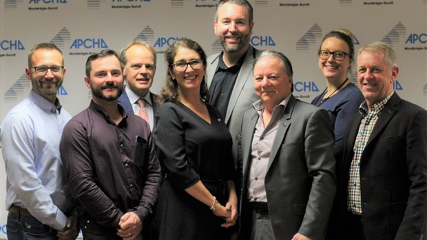 De nouveaux venus au conseil d'administration de l'APCHQ-Montérégie Suroît