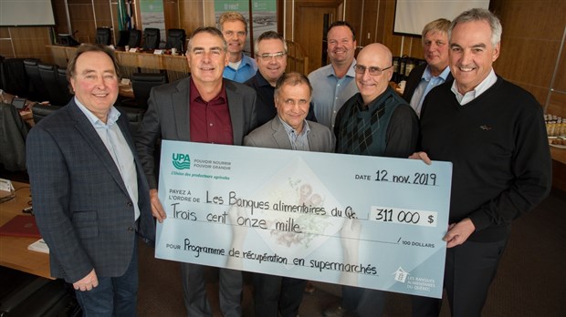 L'UPA et ses partenaires s'unissent pour les Banques alimentaires du Québec 
