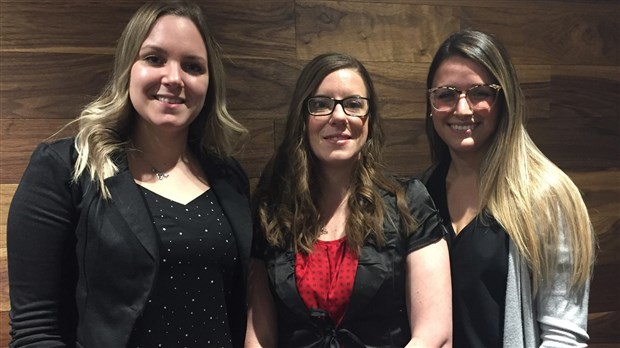 Trois étudiantes du Collège de Valleyfield remportent le concours Place à la relève 