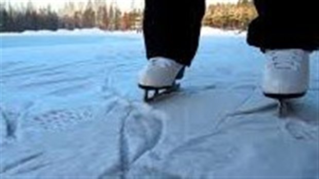 Projet de patinoire sur la rivière à Sainte-Martine 