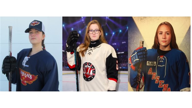 Trois hockeyeuses de la région participeront aux Jeux du Québec