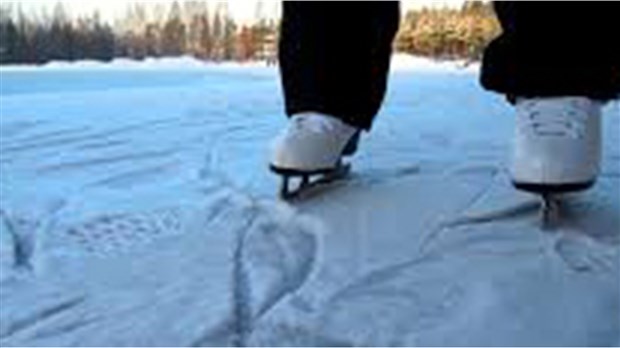 Sainte-Martine aménage une patinoire sur la rivière 