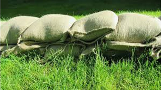 Sacs de sable à vendre en prévision de la fonte des neiges ce printemps 