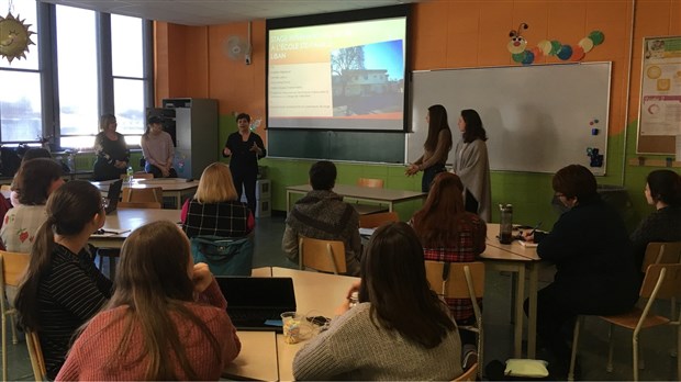 Du Collège de Valleyfield au Liban pour quelques étudiantes en TÉE