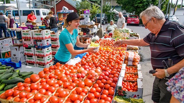 Fruits, légumes et autres produits frais ce samedi à Salaberry-de-Valleyfield 
