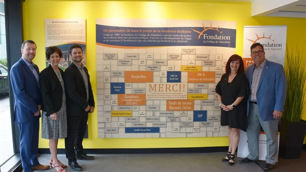 La Fondation du Collège de Valleyfield remercie ses partenaires en grand