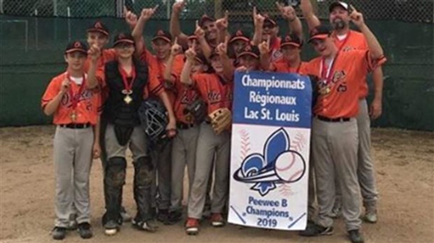 Les Orioles de Sainte-Martine en route vers les championnats provinciaux 