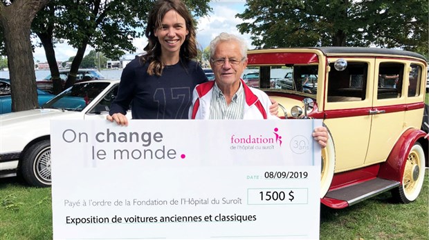 Des voitures antiques au profit de la Fondation de l’Hôpital du Suroît 