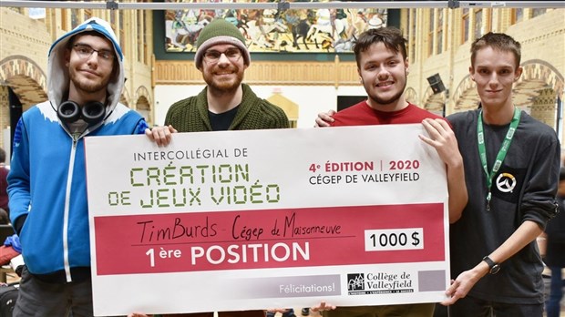 Le Cégep de Valleyfield accueille la 4e édition de l'Intercollégial de création de jeux vidéo 